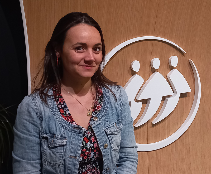 Sandra Duchêne, responsable service formation pour les intérimaires au sein du Groupe Interaction