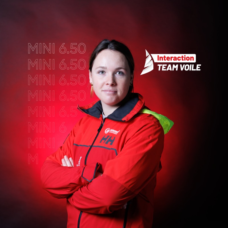 Louise Comont skippeuse Interaction Team Voile mini 6.50