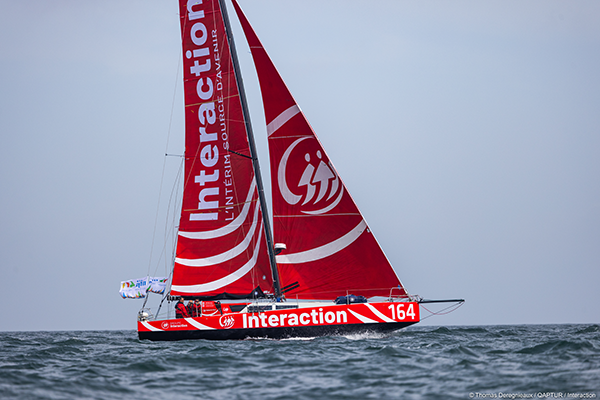 Interaction Team Voile Abandonne dans la Niji 40