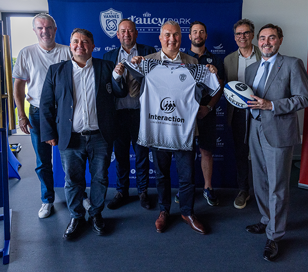 conférence de presse partenariat RCV Groupe Interaction rugby Top 14