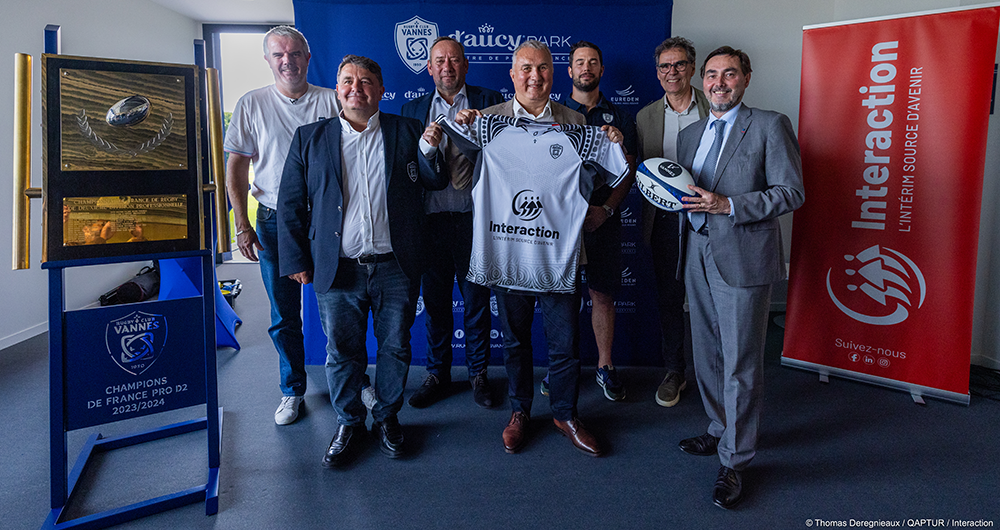 conférence de presse partenariat RCV Groupe Interaction rugby Top 14
