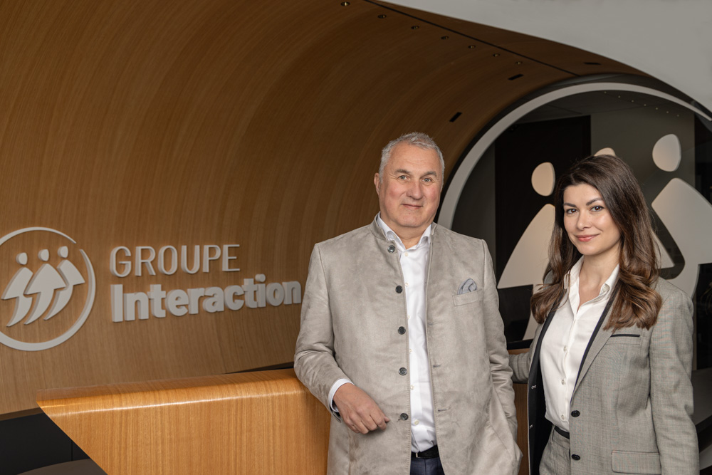 Loïc Gallerand et Zalina Digourova