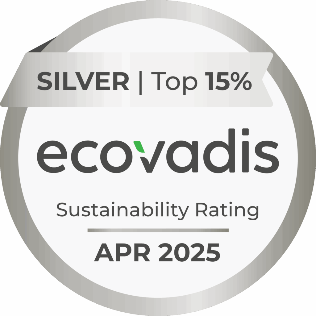 Médaille d'argent Ecovadis